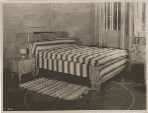 Image for IV Triennale - Giardino - La casa del dopolavorista di Luisa Lovarini - Camera da letto matrimoniale