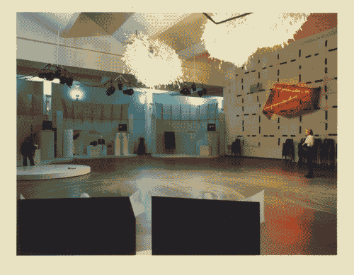 Image for XIX Triennale - I racconti dell'Abitare - Spazio centrale dopo il seminario