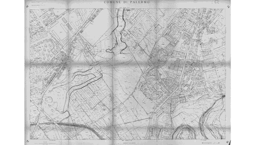 Image for 9 progetti per 9 città. Palermo: città, regione, circonvallazione. Foglio catastale n. 51