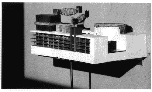 Image for Le città immaginate - Nove progetti per nove città. Sezione progettuale -Milano (Dalla ferrovia alla città: Bovisa, porta Vittoria, porta Genova) -Modello in scala del progetto per porta Vittoria di Steven Holl