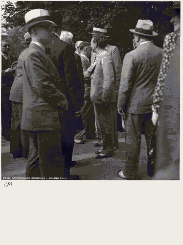 Image for VI Triennale - Visita del ministro della Cultura Popolare, Dino Alfieri - Giornalisti esteri - Giulio Barella