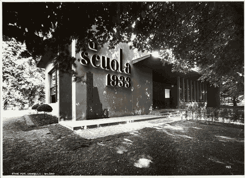 Image for V Triennale - Costruzioni nel parco Sempione - Aule scolastiche tipo