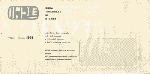 Image for Busta intestata con logo di colore grigio-azzurro e finestra