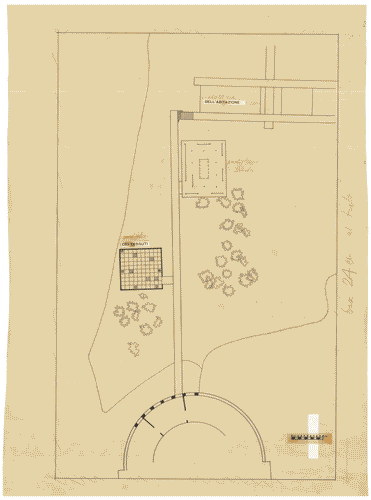 Image for Parco Sempione. In evidenza il padiglione delle Produzioni d'arte della Sardegna e il padiglione dei Tessuti nel parco