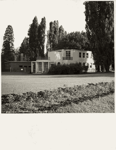 Image for V Triennale - Mostra dell'abitazione - Villa di campagna di Mino Fiocchi, Emilio Lancia, Michele Marelli, Giuseppe Serafini - Rifugio alpino di Ernesto Bontadini