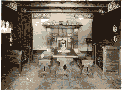 Image for II Biennale - Sezione Abruzzese - Cucina e camera da pranzo rustica di Italo De Scanctis