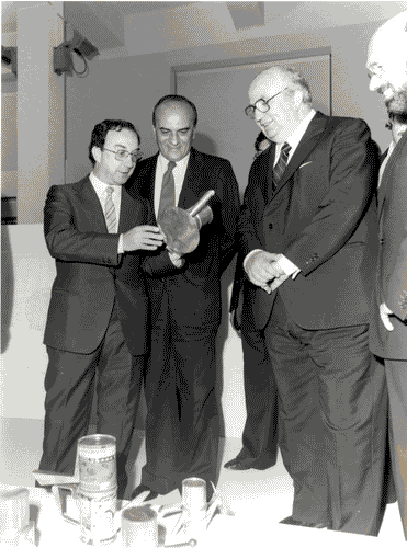 Image for XVI Triennale - Secondo ciclo - Cerimoniale - Inaugurazione - Giovanni Spadolini - Giampaolo Fabris - Carlo Tognoli