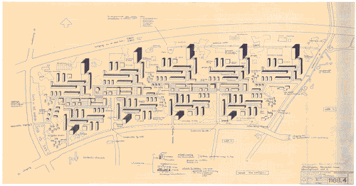 Image for Mostra Internazionale di Architettura moderna. Quartiere. Quartiere residenziale per 35000 abitanti presso Rotterdam. Annotazioni manoscritte