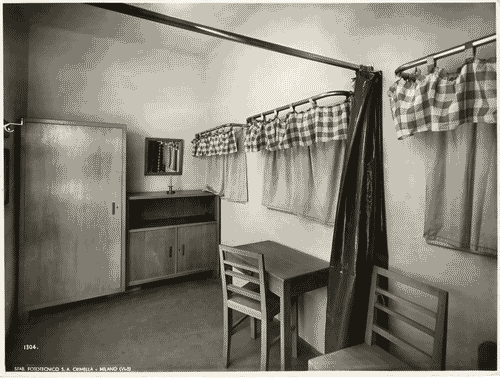 Image for V Triennale - Mostra dell'abitazione - Casa media di Virgilio Vallot - Camera di servizio