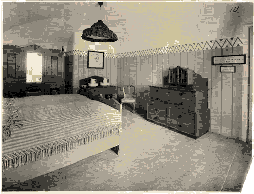 Image for I Biennale - Sezione Triveneta - Sezione speciale Ambienti borghesi e popolari - Camera da letto di Giorgio Wenter Marini