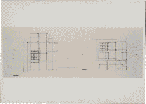 Image for Il progetto domestico - Disegno del progetto La casa che cresce di Peter Eisenman