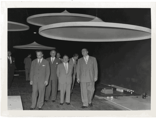 Image for X Triennale - Visita dell'on. Giuseppe Romita, Ministro dei Lavori Pubblici - Ivan Matteo Lombardo