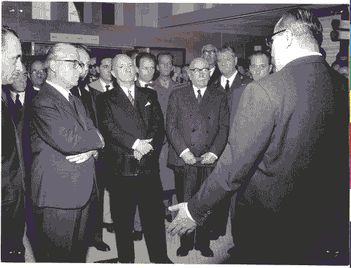 Image for XII Triennale - Visita del Presidente della Repubblica Giovanni Gronchi - Ivan Matteo Lombardo - Agenore Fabbri - Tommaso Ferraris - Virgilio Ferrari