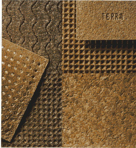 Image for XVIII Triennale - Partecipazioni internazionali - ICSID. I tre fondamenti dell'ICSID - Materiale biodegradabile ottenuto da foglie triturate con amido