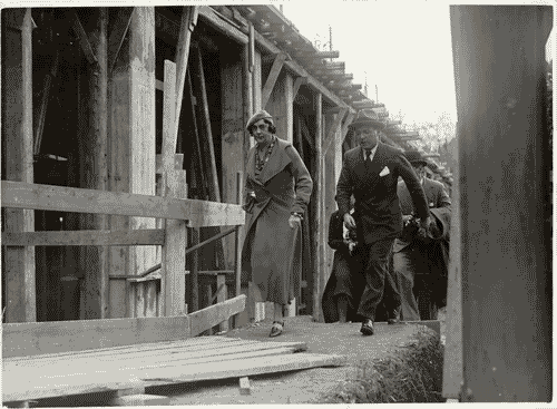 Image for Sopralluogo ai lavori di costruzione del Palazzo dell'Arte - Gio Ponti