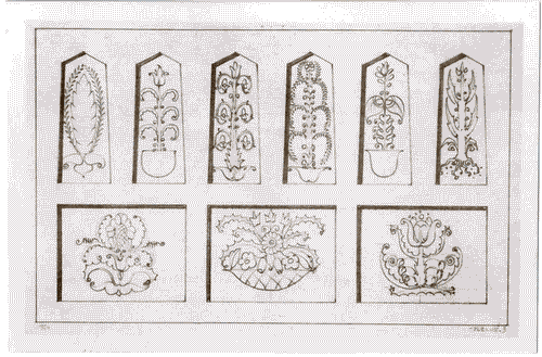 Image for II Biennale - Sala del "nucleo architetti, scultori, pittori, decoratori"di Milano - Disegni di decorazioni