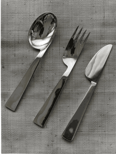 Image for IX Triennale - Metalli nella casa - Posate in alpacca argentata - Gio Ponti