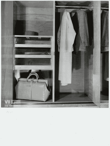 Image for Armadio della camera d'albergo cittadino di transito della mostra dell'arredamento alberghiero