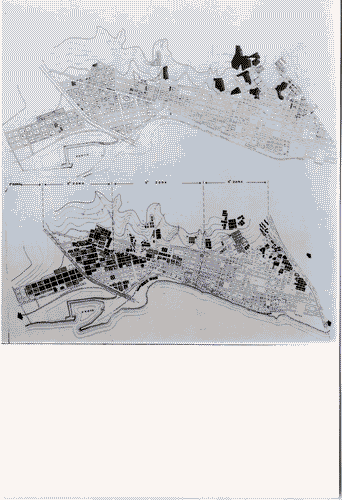 Image for XVI Triennale - Secondo ciclo - Conoscenza della città - Quadro produttivo delle Facoltà di architettura italiane - Tavole di analisi urbana di Reggio Calabria