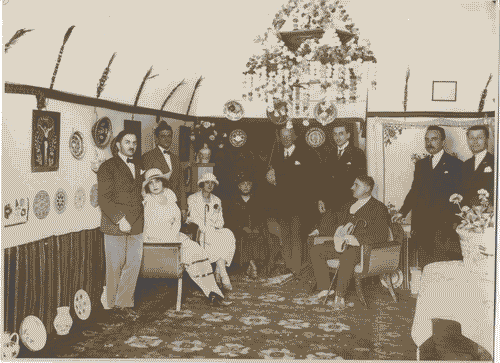 Image for II Biennale - Cerimoniale - Sezione polacca - Ritratto di gruppo - Guido Marangoni