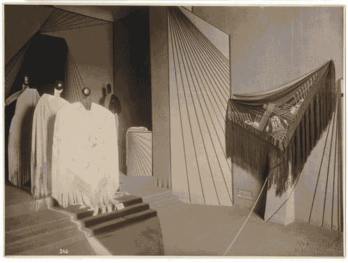 Image for II Biennale - Sezione lombarda - Sala Carlo Piatti - Scialli in seta ricamata