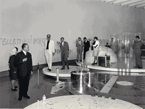 Image for XIV Triennale - Occupazione della Triennale - Visita dopo la conferenza stampa seguita all'occupazione della XIV Triennale