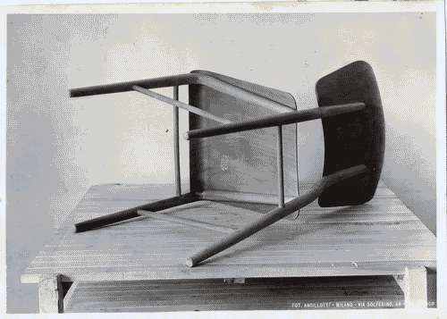 Image for VIII Triennale - Arredamento - Prima parte. Mobili singoli suddivisi per funzione - Sedia in faggio - Gabriele Mucchi