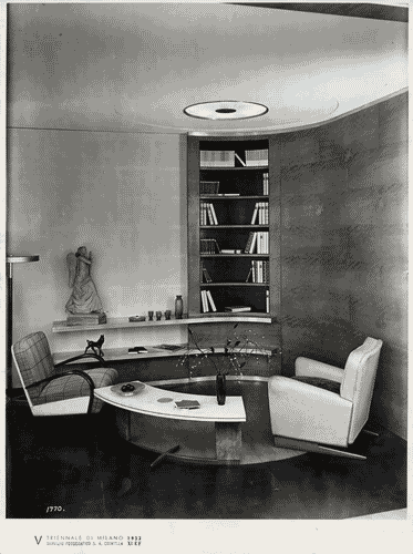 Image for V Triennale - Arti decorative e industriali - La Strada-Mostra d'ambienti moderni - Studio di Paolo Buffa e Mario Quarti