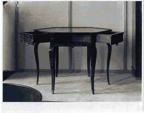 Image for III Biennale - Sala de Il Labirinto, particolari di arredamento - Tavolinoda te di Gio Ponti