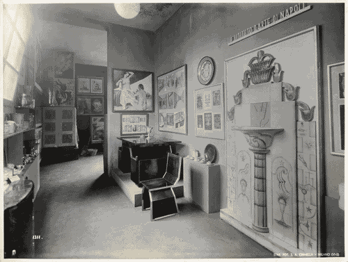 Image for V Triennale - Mostre nel parco - Padiglione delle scuole d'arte - R. Istituto D'Arte di Napoli