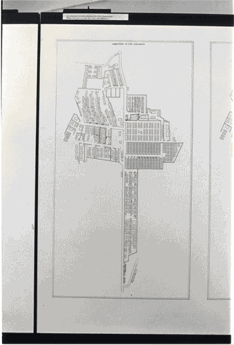 Image for XVI Triennale - Terzo ciclo - Galleria del disegno - Belice '80: progetti alternativi - Planimetria di baraccopoli di Poggioreale