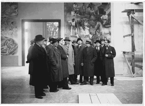 Image for VI Triennale - Lavori di allestimento - Marcello Visconti di Modrone - Giuseppe Pagano Pogatsching