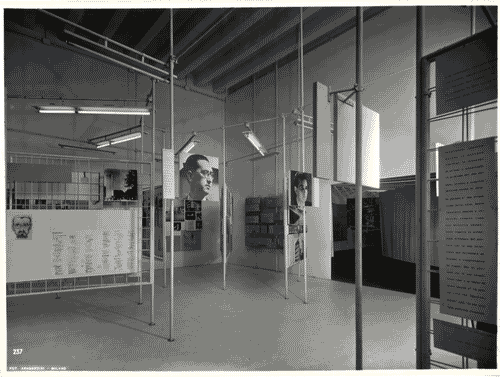 Image for IX Triennale - Mostre temporanee - Mostra commemorativa in memoria di Persico, Giolli, Pagano e Terragni - Pietro Lingeri - Giovanna Pericoli - Mario Radice