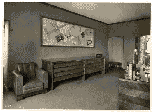 Image for IV Triennale - I Galleria dell'arredamento - Studio, progetto di Ernesto Puppo e Mario Ridolfi