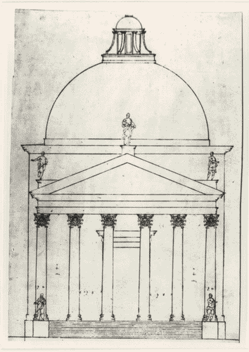 Image for Le città immaginate - Un viaggio in Italia. Sezione storica - Venezia (o dell'aspirazione alla normalità) - Progetto di chiesa a pianta centrale diAndrea Palladio