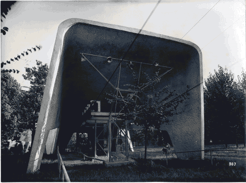 Image for IX Triennale - Mostra internazionale dell'architettura in movimento - Seggiovia del Parco Sempione - Stazione di partenza