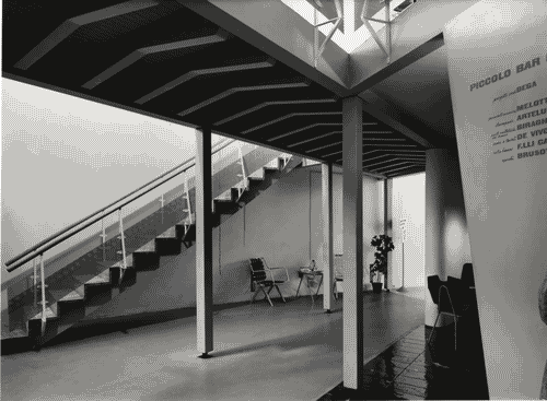 Image for IX Triennale - Ospitalità - Scala di accesso al soppalco - Melchiorre Bega - Vito Latis