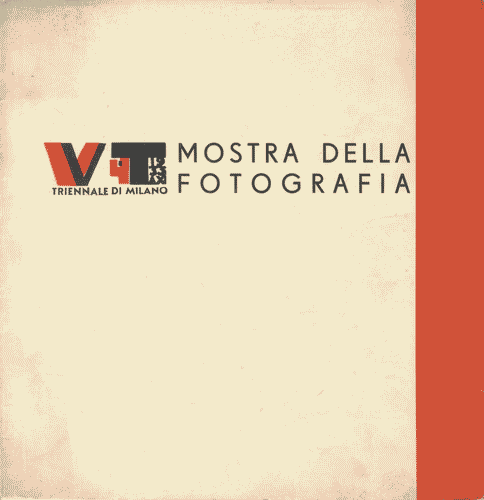 Image for Pieghevole della "Mostra della fotografia", con logo di Mario Sironi in copertina e regolamento, in custodia