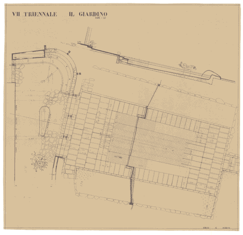Image for Sezione del giardino. Giardino d'inverno