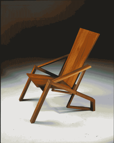 Image for XVIII Triennale - Partecipazioni internazionali - Belgio (comunità fiamminga). Autentico, nella forma e nello spirito - Poltrona in mogano "Fancy chair" di Koenraad Dewulf