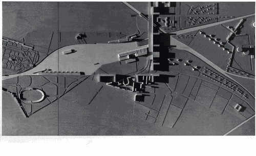 Image for Le città immaginate - Nove progetti per nove città. Sezione progettuale -Milano (Dalla ferrovia alla città: Bovisa, porta Vittoria, porta Genova) -Modello in scala del progetto per la Bovisa di Giorgio Grassi