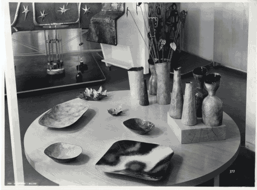 Image for IX Triennale - Metalli nella casa - Vasi e piatti di Paolo De Poli