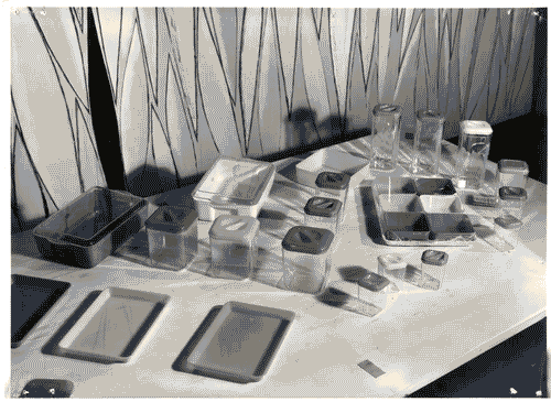 Image for X Triennale - Mostra merceologica - Sezione A - Oggetti in plastica - ditta Kartell