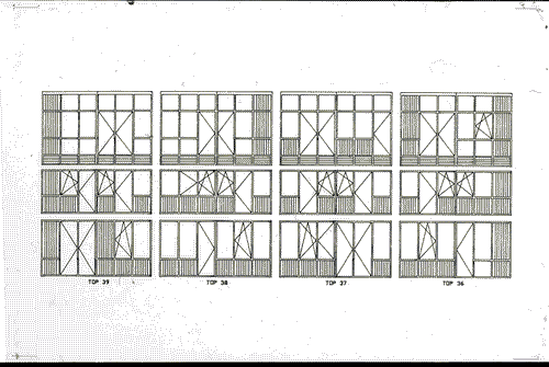 Image for XVIII Triennale - Partecipazioni internazionali - Austria. Transit XVIII - Schema di facciata di edificio con aperture flessibili