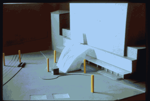 Image for XIX Triennale - Mostra introduttiva esterna - La Triennale nella città - "I codici della città, da piazza Cadorna al palazzo dell'Arte" di Stefano Boeri e Cino Zucchi - Modello delle pensiline antistante le Ferrovie Nord