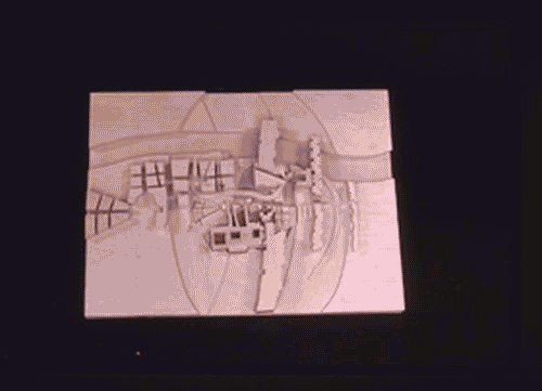 Image for Le città immaginate - Nove progetti per nove città. Sezione progettuale - Roma (La città politica. Il Parlamento e i nuovi ministeri) - Modello in scala del progetto di Peter Eisenmann