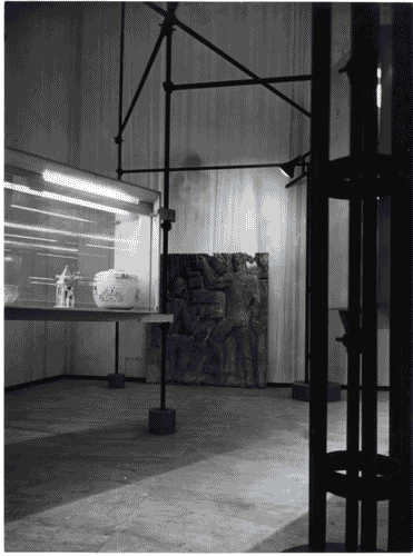 Image for X Triennale - Salone d'onore. I trent'anni della Triennale 1924-54 - Bassorilievo in cemento "Arti grafiche" - Mario Sironi