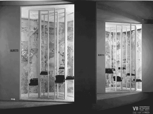 Image for VII Triennale - Mostra delle vetrine - Vetrine della società Olivetti, macchine per scrivere