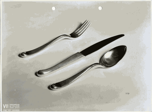 Image for VII Triennale - Mostra dei metalli e dei vetri - Posate di Luigi Caccia Dominioni, Livio e Pier Giacomo Castiglioni