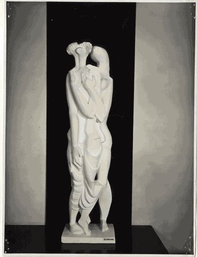 Image for X Triennale - Francia - Scultura in gesso "El pensero" - Ossip Zadkine